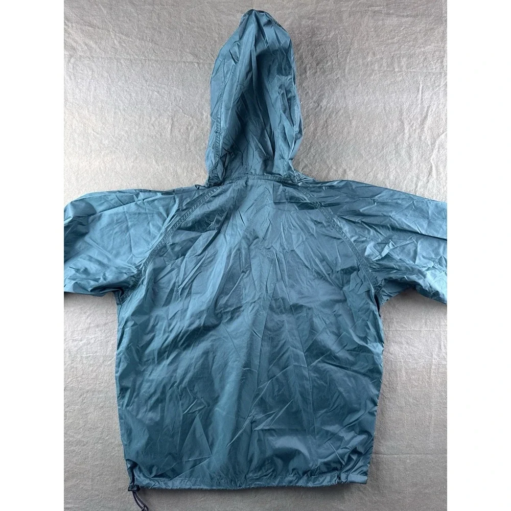 Vintage North Face Anorak Pullover Windbreaker Jacket Forest Green Size S